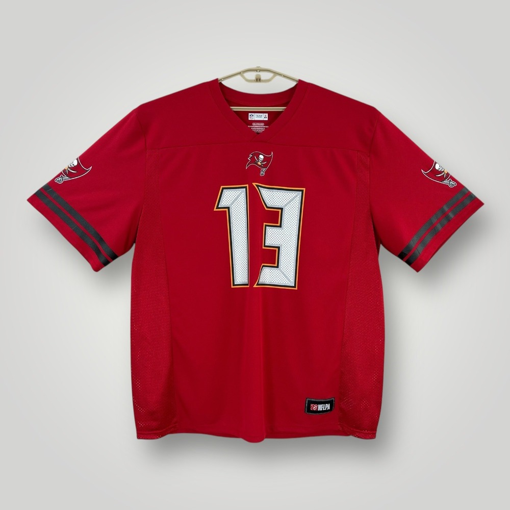 Tampa Bay Buccaneers Mike Evans Jersey Mens 2XL Red‎ NFL On Field Football Shirt